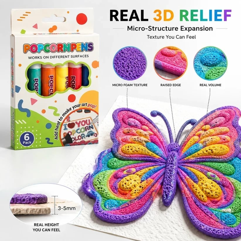 🎨 Watch Every Drawing Puff Up Like Magic! ✨
