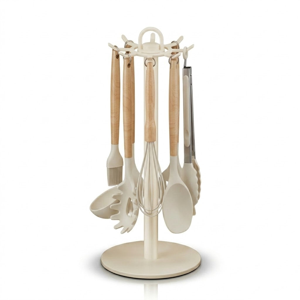 Countertop Rotating Utensil Rack